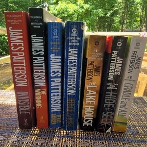 Lot of 7 James Patterson Books.